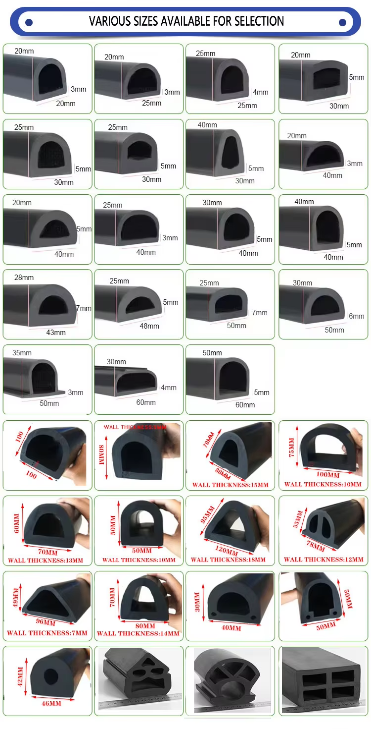 D SHAPE SEALING STRIP