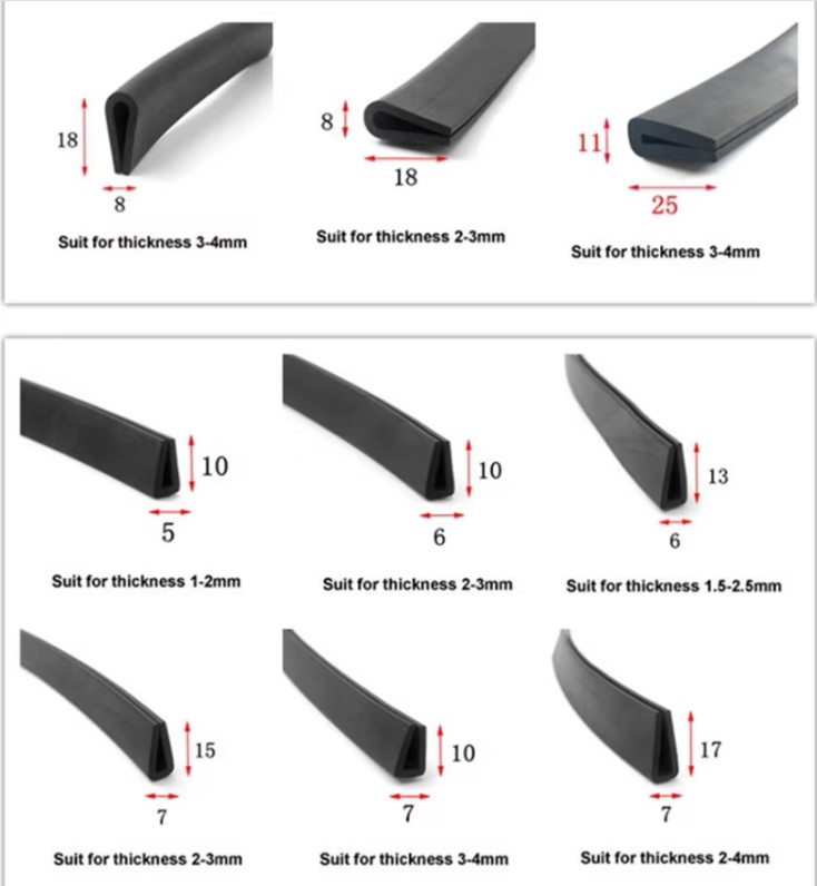 u channel sealing strip4